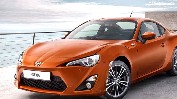 2012 Toyota GT 86 In Orange Front Side Pose
